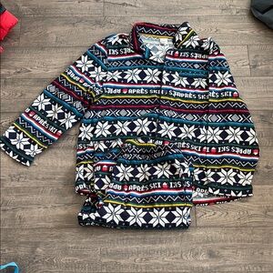 Hanna Andersson Apres‎ Ski XXL Pajamas Set Sleepwear Long sleeve pants